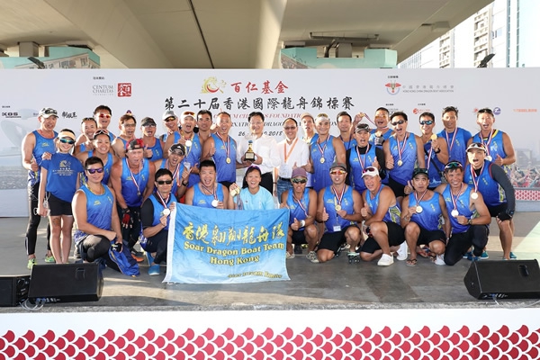 The 20th Hong Kong International Dragon Boat Championships was successfully held